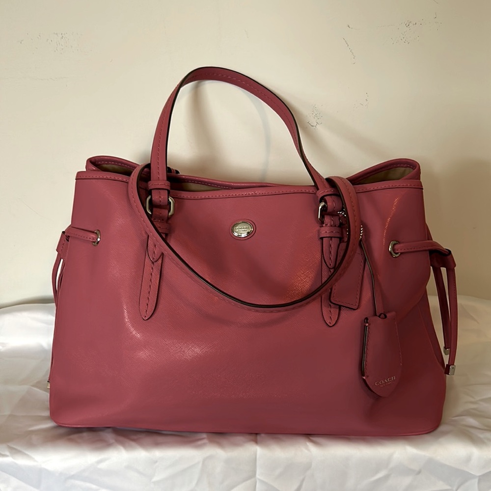 Coach Peyton leather shoulder hand bag